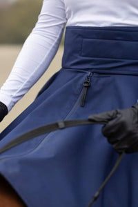 Spódnica termiczna do jazdy konnej granatowa Covalliero - Cavalo