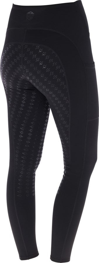 Covalliero legginsy jeździeckie dla dzieci A/W 2025 Black