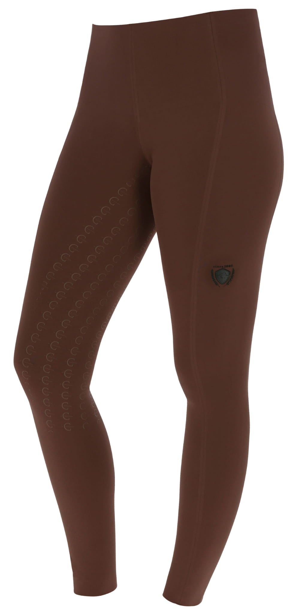 Legginsy jeździeckie damskie Covalliero S/S 2024 Chocolate