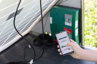 AKO Solar PowerStation smart XL w użyciu, zasilanie ogrodzenia elektrycznego energią słoneczną