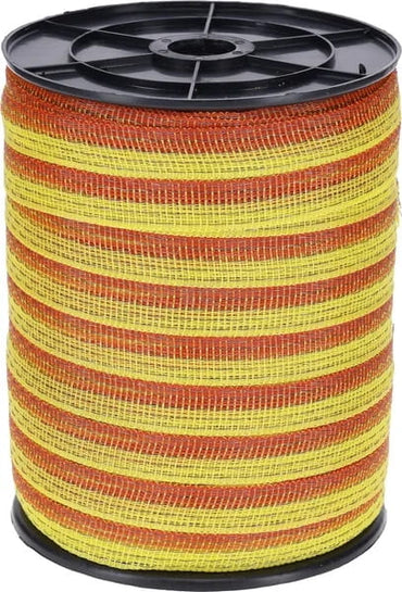 Taśma ogrodzeniowa TOP LINE PLUS Tricond 200 m x 20 mm żółto-pomarańczowa AKO