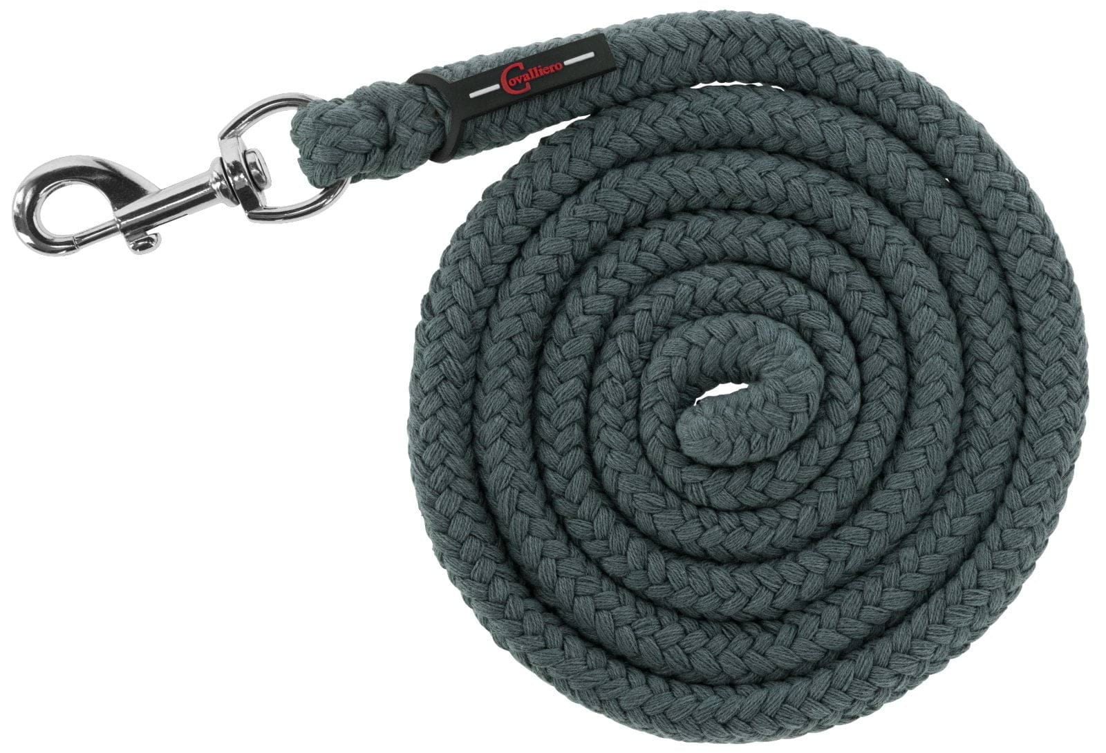 Uwiąz dla konia Doria, karabińczyk, 200 cm, zielony, Covalliero