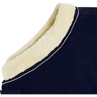 Derka polarowa z kołnierzem Schockemohle Premium Premium Faux Fur Dark Navy