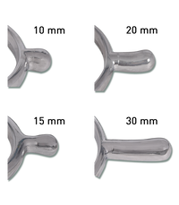 Waldhausen Ostrogi Crystal z paskami white 10mm