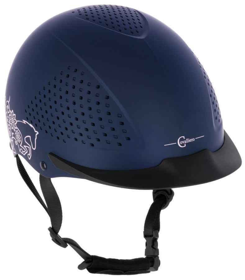 Kask jeździecki Beauty 2.0, szary Covalliero