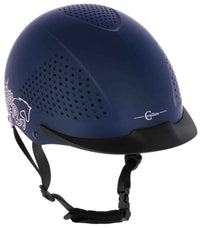 Kask jeździecki Beauty 2.0, szary Covalliero