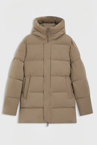 BOSS AW 2026 Parka pikowana Jaden Silver Grey Melange