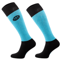 Comodo podkolanówki jeździeckie Glitter Blue