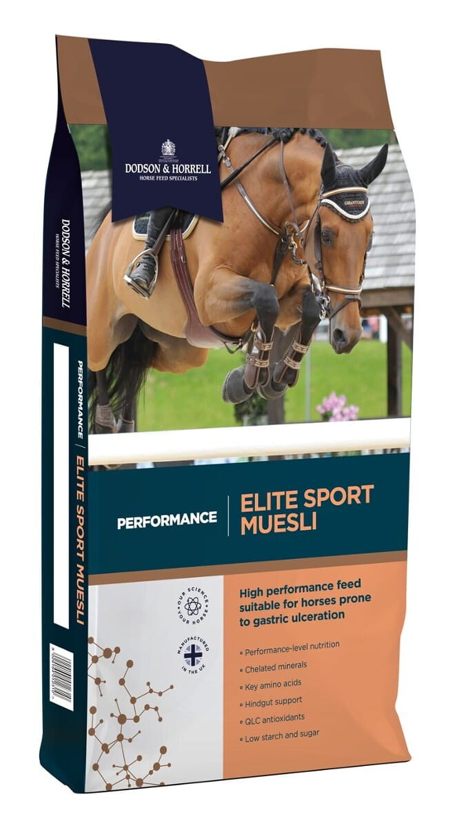Dodson & Horrell  Elite Sport muesli 20kg niskoskrobiowe musli dla koni sportowych