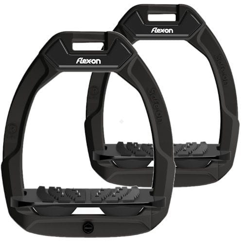 Strzemiona bezpieczne Flex-On SAFE-ON Black/Black/Black Z Skośne, kolce