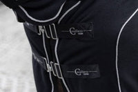 Derka polarowa z kapturem Covalliero Therm, czarny, roz. 145 cm, Covalliero