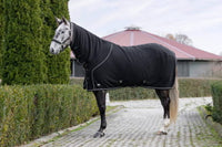 Derka polarowa z kapturem Covalliero Therm, czarny, roz. 145 cm, Covalliero