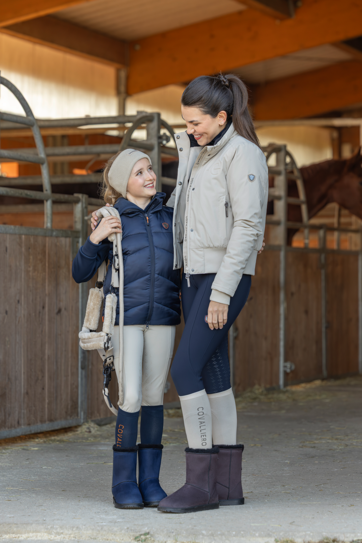 Covalliero Kamizelka A/W 2026 dziecięca dark navy