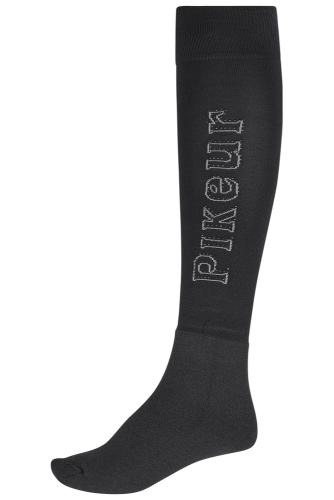 Pikeur A/W 26 Podkolanówki wełniane damskie black