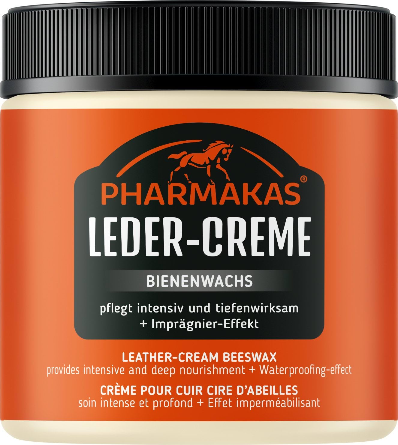 Krem do skór Bienenwachs, z nanocząsteczkami, 450 ml, Pharmakas Horse Fitform