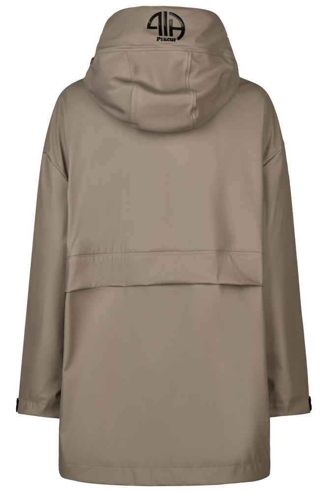 Pikeur A/W 26 Poncho przeciwdeszczowe damskie mocha cream
