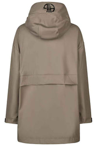 Pikeur A/W 26 Poncho przeciwdeszczowe damskie mocha cream