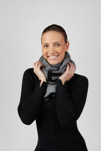 Pikeur A/W 26 Szal z nadrukiem damski black
