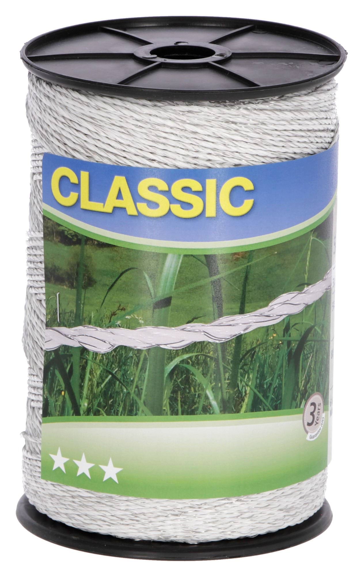 Plecionka ogrodzeniowa CLASSIC 500 m x 2 mm biała Kerbl