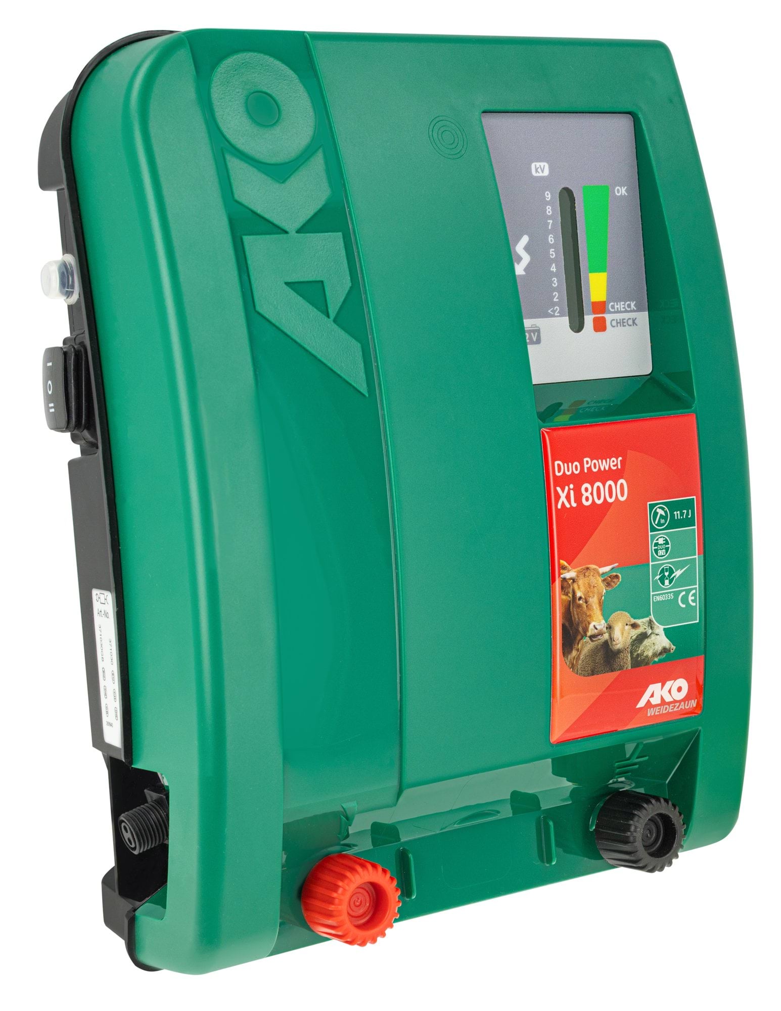 Elektryzator uniwersalny DUO Power XI 8000 dla koni dzików 12 J AKO