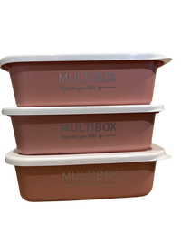 Waldhausen Multibox 3l pojemnik prostokąt linnea pink