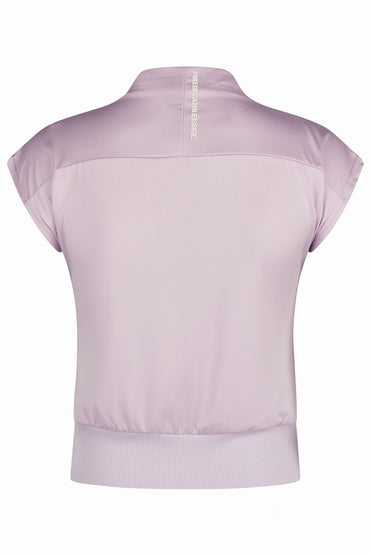 Koszulka damska T-shirt Cropped 7219  Athleisure Lavender Blush S/S 2025