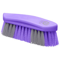 Imperial Riding Szczotka twarda dwukolorowa Royal Purple do usuwania błota i brudu z sierści konia