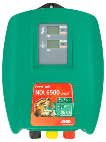 Elektryzator sieciowy AKO Power Profi NDi 6500 digital, dla dzików, bydła, owiec i kóz, 8,2 J