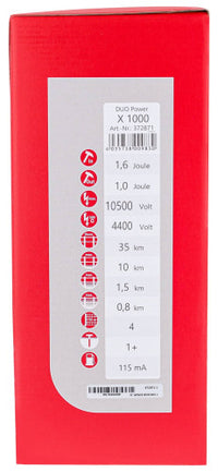 Elektryzator uniwersalny AKO DUO Power X1000, dla koni, bydła, owiec i kóz, 1.6 J