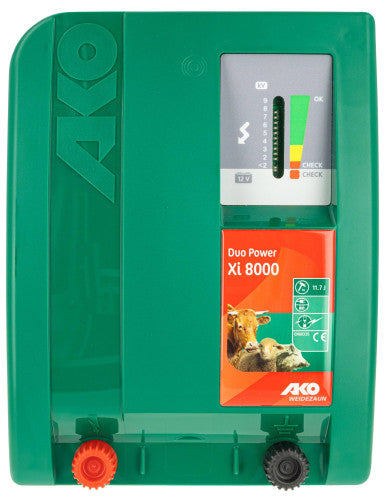 Elektryzator uniwersalny DUO Power XI 8000 dla koni dzików 12 J AKO