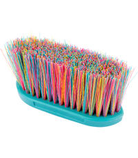 WALDHAUSEN Rainbow Body Brush – szczotka do sierści konia z długim miękkim włosiem