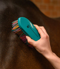 WALDHAUSEN Rainbow Body Brush – szczotka do sierści konia z długim miękkim włosiem