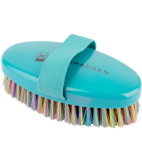 WALDHAUSEN Rainbow Grooming Brush – kolorowa szczotka do delikatnej pielęgnacji sierści konia