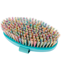 WALDHAUSEN Rainbow Grooming Brush – kolorowa szczotka do delikatnej pielęgnacji sierści konia