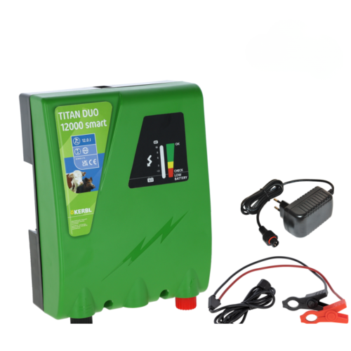 Elektryzator uniwersalny Kerbl Titan Duo 12000 Smart 12J