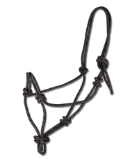 Kantar sznurkowy Waldhausen Knotted Halter Black/Brown