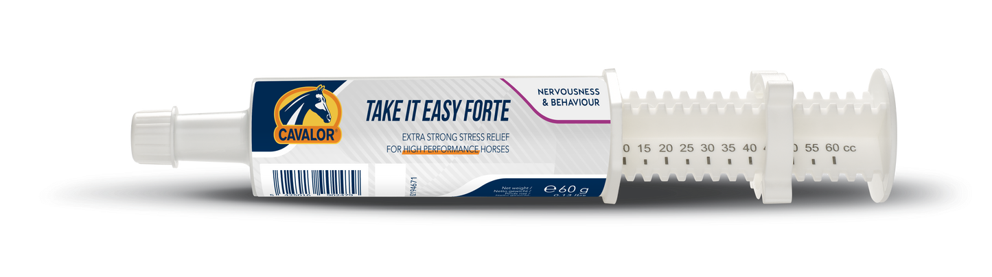 Cavalor Take It Easy Forte – szybkie i skuteczne wsparcie w sytuacjach stresowych