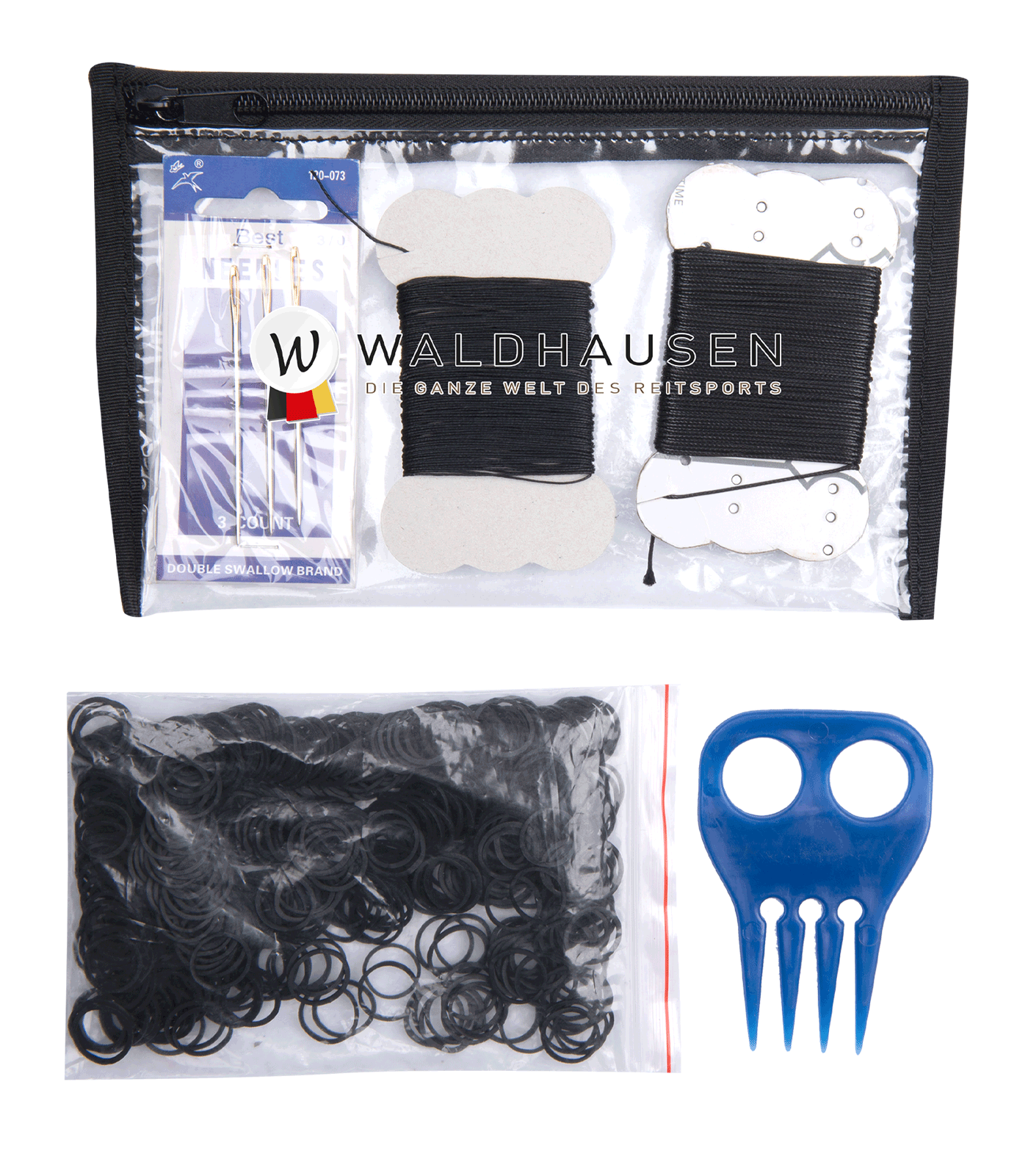 Waldhausen Mane-Plaiting Set – zestaw do zaplatania grzywy