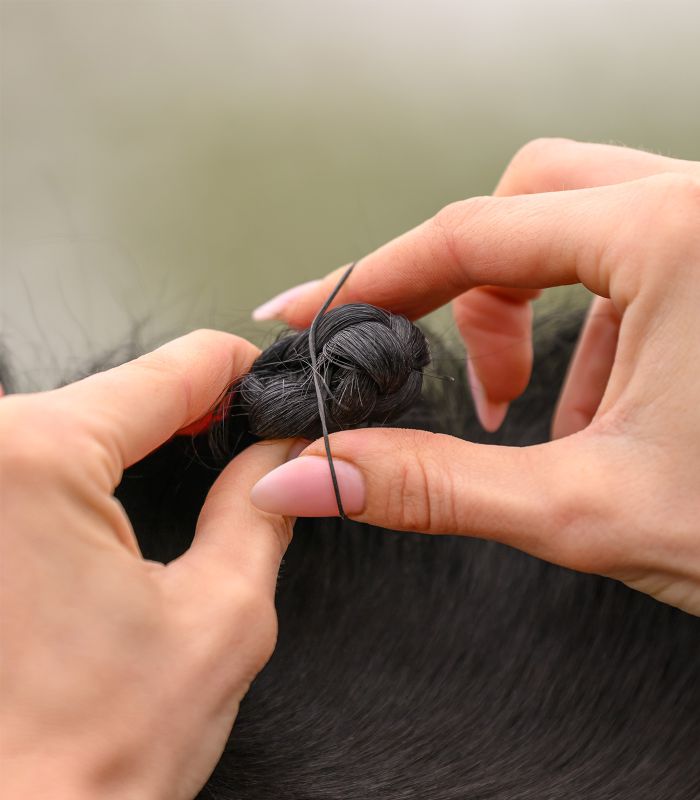 Waldhausen Mane-Plaiting Set – zestaw do zaplatania grzywy