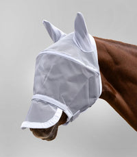 Waldhausen PREMIUM Space Fly Mask – maska przeciw owadom z ochroną uszu i nosa