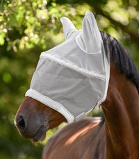Waldhausen PREMIUM Space Fly Mask – maska przeciw owadom z ochroną uszu i nosa