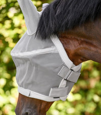 Waldhausen PREMIUM Space Fly Mask – maska przeciw owadom z ochroną uszu i nosa