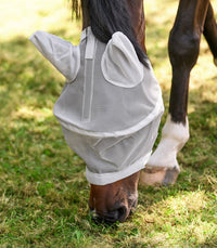 Waldhausen PREMIUM Space Fly Mask – maska przeciw owadom z ochroną uszu i nosa
