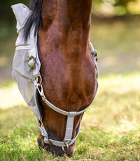 Waldhausen PREMIUM Fly Mask with Halter – maska przeciw owadom z kantarem