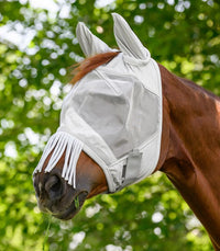 Waldhausen PREMIUM Fly Mask with Ear Protection and Nose Fringe – maska przeciw owadom z ochroną UV
