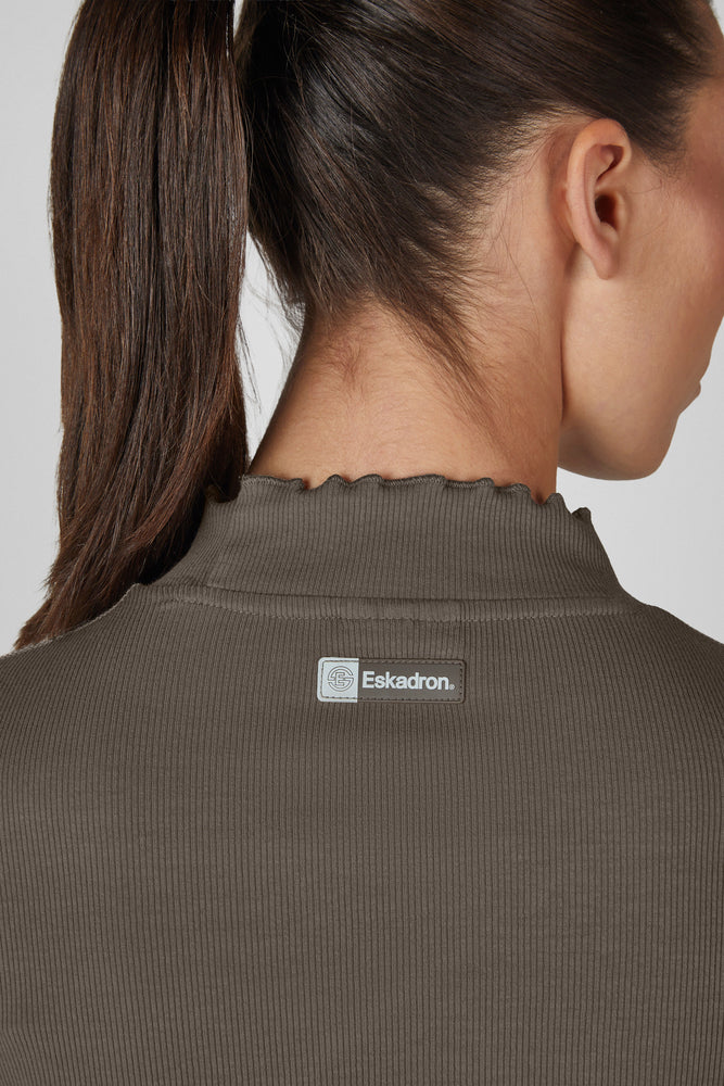 Eskadron Dynamic A/W 2026 Koszulka TURTLENECK RIB Powdertaupe