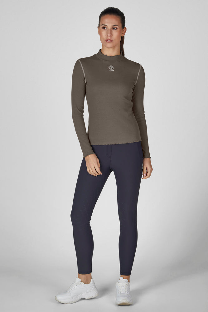 Eskadron Dynamic A/W 2026 Koszulka TURTLENECK RIB Powdertaupe