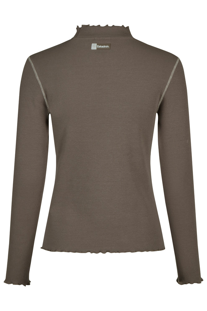 Eskadron Dynamic A/W 2026 Koszulka TURTLENECK RIB Powdertaupe