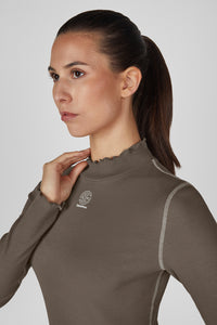 Eskadron Dynamic A/W 2026 Koszulka TURTLENECK RIB Powdertaupe