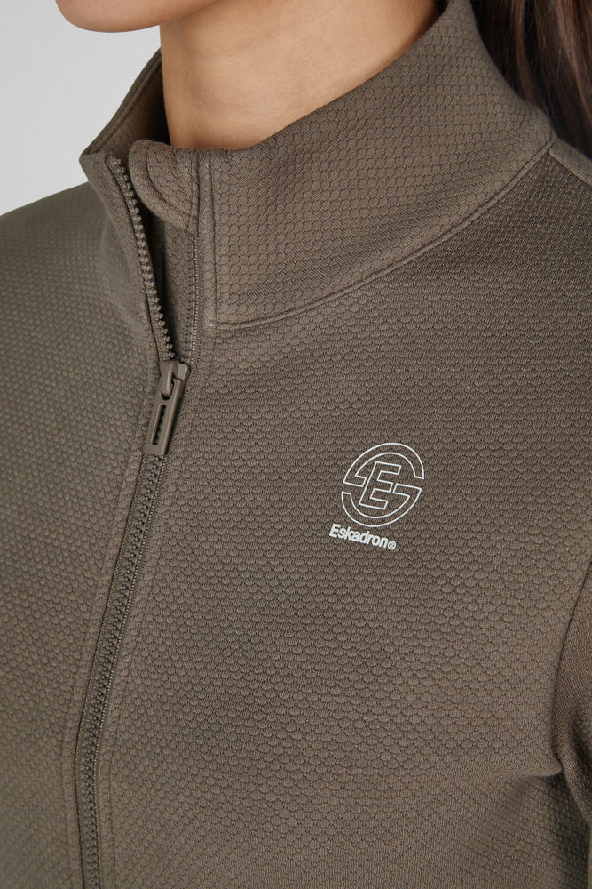 Eskadron Dynamic A/W 2026 Bluza polarowa ZIP FLEECE Powdertaupe